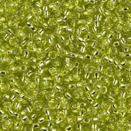 Miyuki seed beads 11/0 - Silver lined chartreuse 11-14